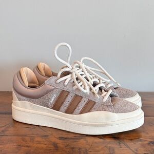 Adidas Bad Bunny Campus Light Chalky Brown Modern Streetwear Sneaker Women’s 7.5